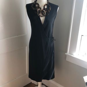 NWT Tommy Bahama Black Wrap Dress Sz. S (4/6)